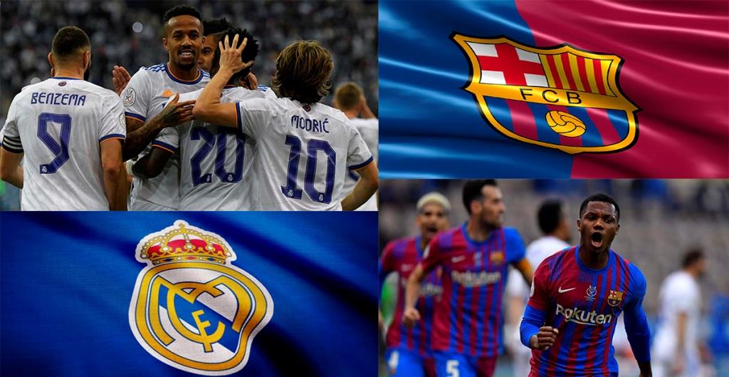 FOOTBALL NEWS Barcelona vs Real Madrid Highlights & Report 12 January 2022