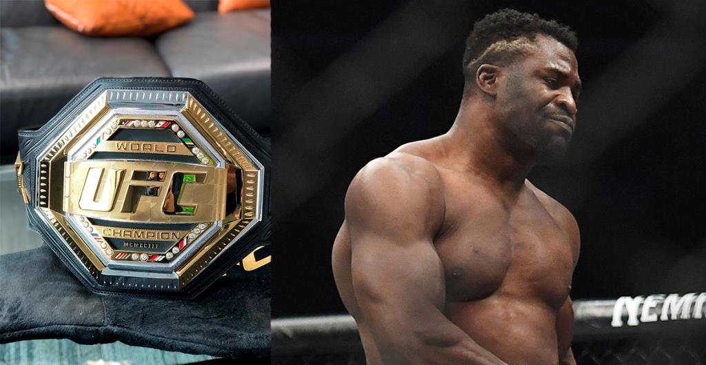 Francis Ngannou is ready to part with the UFC title.