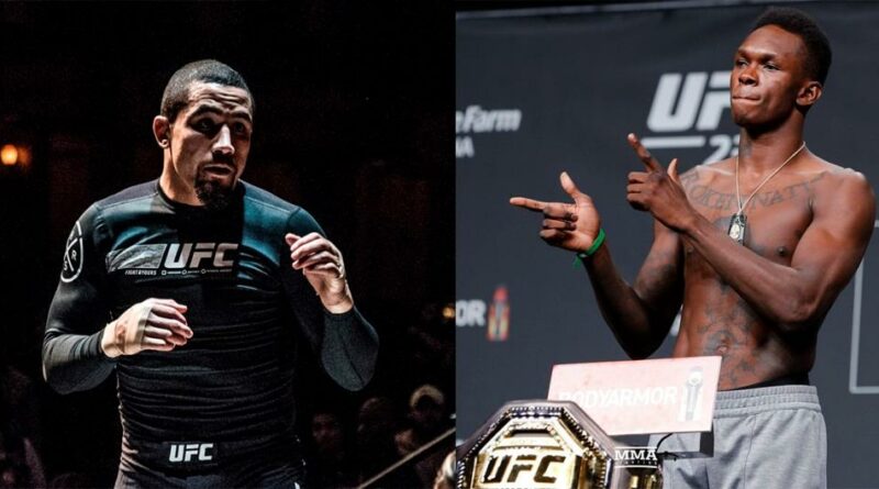 UFC news Robert Whittaker says Israel Adesanya has a Big Flaw in his Game and He will exploit it