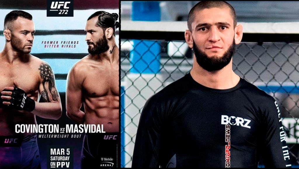 Chimaev analyzed the upcoming UFC 272 headliner between Masvidal and Covington