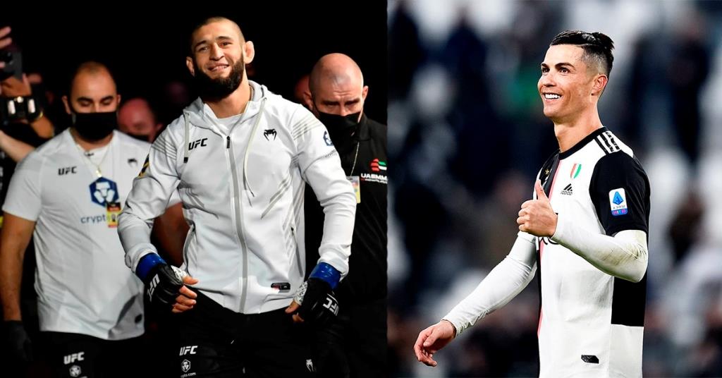 Chimaev has revealed what Cristiano Ronaldo said when he invited the soccer superstar to his fight