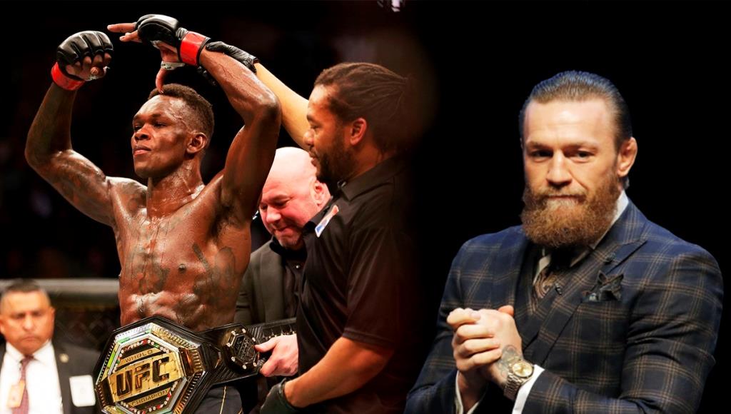 Conor McGregor congratulates Israel Adesanya on his victory at UFC 271
