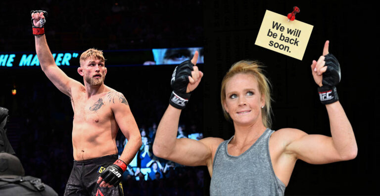 Holly Holm and Alexander Gustafsson will be back in the Octagon soon! Details here