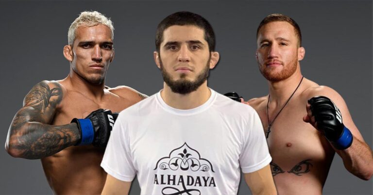 Islam Makhachev gives his prediction for Charles Oliveira vs. Justin Gaethje which is expected to take place at UFC 274.