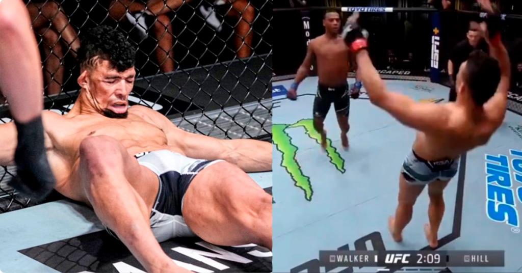 Light heavyweight Johnny Walker ended up as meme material after suffering a brutal knockout (VIDEO)