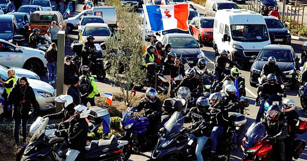 Police intercept Freedom Convoy on its way to Paris