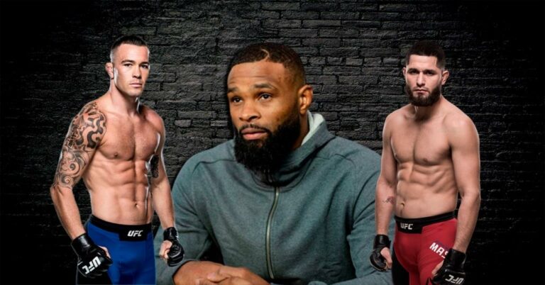 Tyron Woodley gave his forecast for the winner of Jorge Masvidal vs. Colby Covington at UFC 272