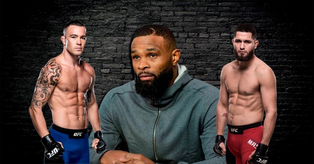 Tyron Woodley gave his forecast for the winner of Jorge Masvidal vs