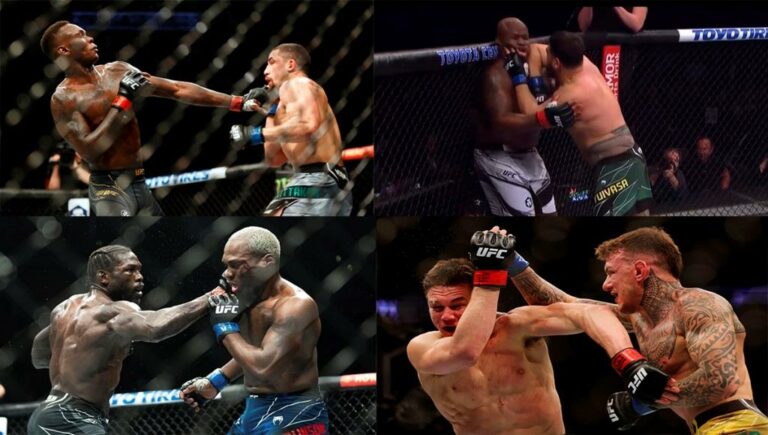 UFC 271. Report of all wins and losses