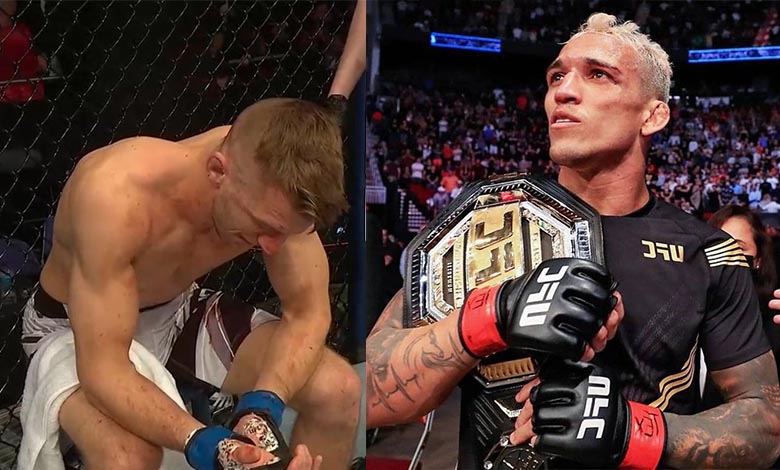 Charles Oliveira has shown his support for Dan Hooker following latter's UFC London defeat
