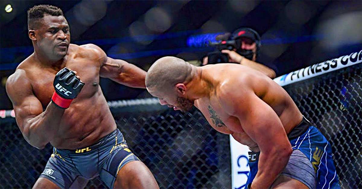Francis Ngannou has revealed that UFC welterweight champion Kamaru Usman inspired him to go through with his recent title defense against Ciryl Gane.