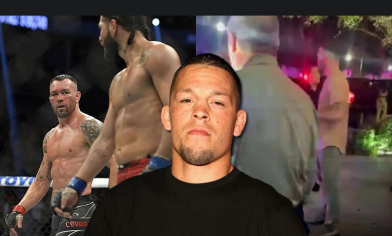 Nate Diaz has reacted after Jorge Masvidal allegedly attacked Colby Covington in Miami