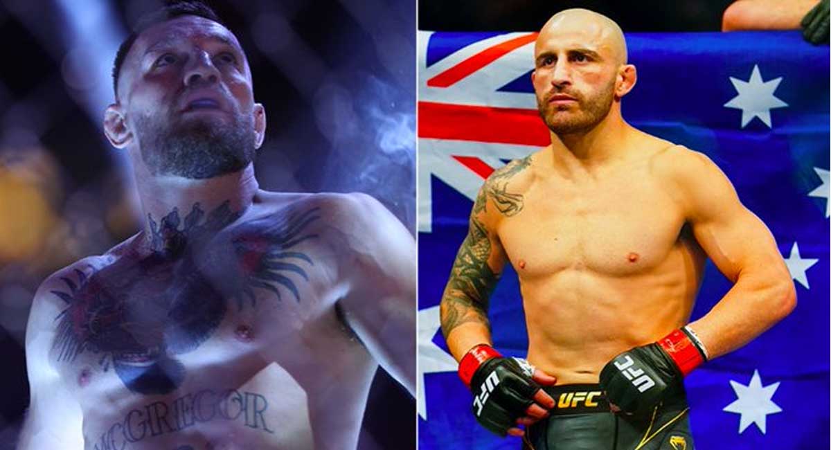 Alexander Volkanovski admitted that Conor McGregor was a dream fight for him