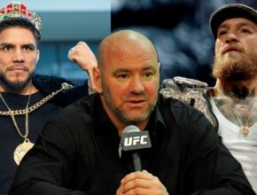 Dana White made light of the recent heated back-and-forth between Conor McGregor and Henry Cejudo on social media