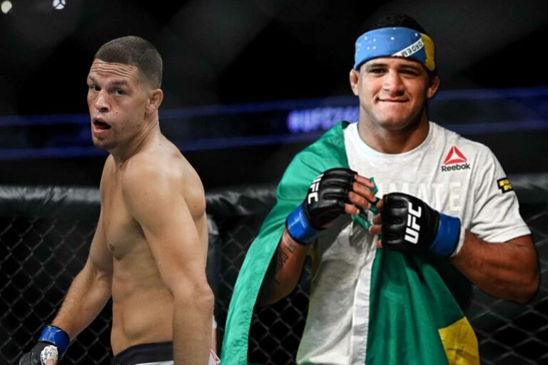 Gilbert Burns wants to fight with Nate Diaz after UFC 273