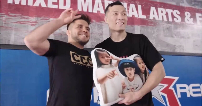 Henry Cejudo tweets out training video with ‘The Korean Zombie’, talks about winning coaching award