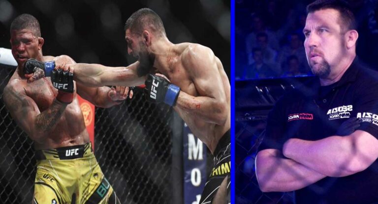 John McCarthy explained what the “difference” was for Khamzat Chimaev against Gilbert Burns at UFC 273