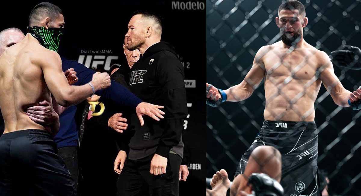 Khamzat Chimaev acknowledged Colby Covington's toughness, he dismissed the American as a potential threat