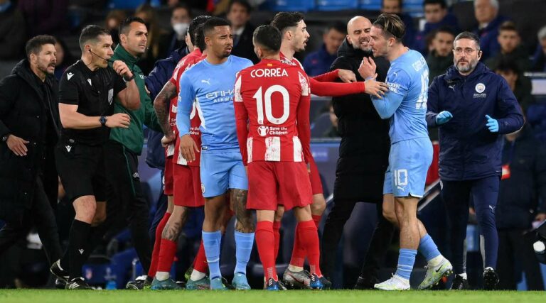 Manchester City edged out a closely-fought  win over Atlético Madrid in their UEFA Champions League quarter-final first leg