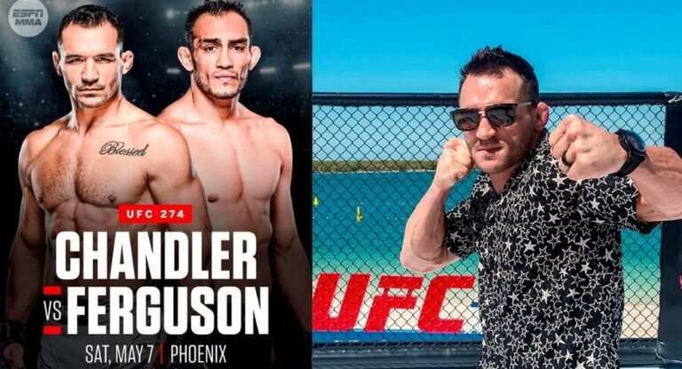 Michael Chandler named two desirable rivals after the fight with Tony Ferguson at UFC 273