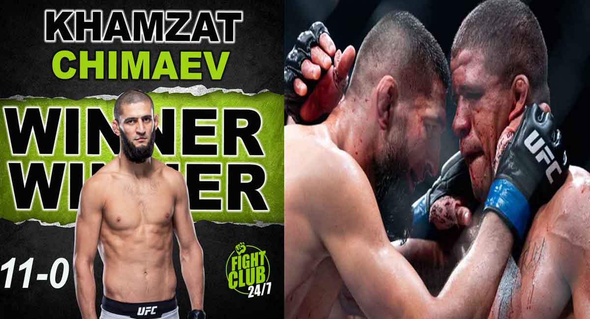 Professional fighters react after Khamzat Chimaev defeats Gilbert Burns at UFC 273