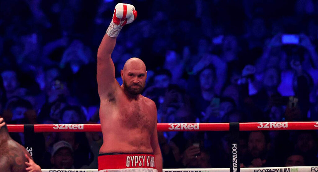 Tyson Fury is sure that no boxer could have risen after the crushing uppercut with which he knocked out Dillian White