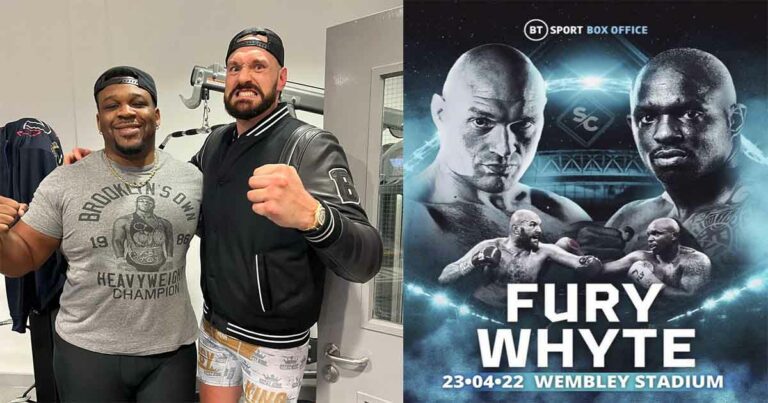 Tyson Fury on his upcoming bout: ‘Dillian Whyte is getting knocked the f**k out!’