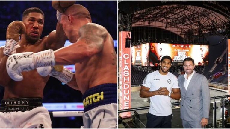 Anthony Joshua shared his thoughts on a rematch with Oleksandr Usik