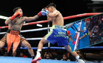 Boxer sent through the ropes in shocking KO - John Ramirez vs Jan Salvatierra