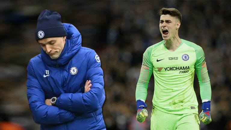 Chelsea’s general manager Thomas Tuchel has revealed that goalkeeper Kepa Arrizabalaga is unhappy with his current situation at the club