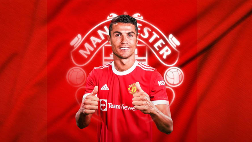 Cristiano Ronaldo was named the best player of the month by Manchester United for May