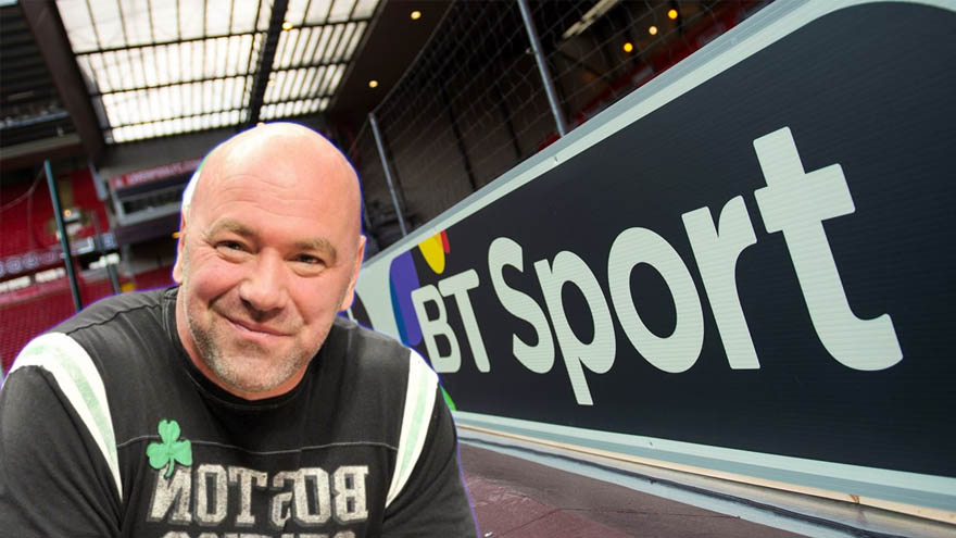 Dana White and The UFC’s Deal with BT Sport