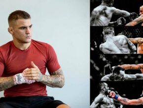 Dustin Poirier discussed Charles Oliveira's title loss before the UFC 274 fight against Justin Gaethje