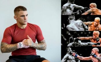 Dustin Poirier discussed Charles Oliveira's title loss before the UFC 274 fight against Justin Gaethje
