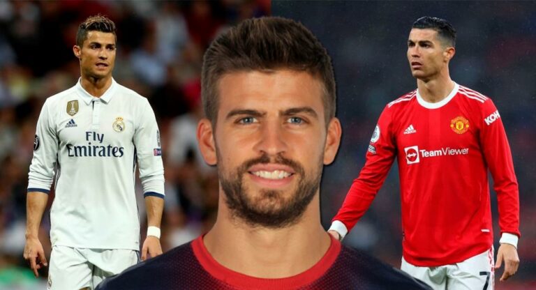 Gerard Pique named ‘best version’ of Cristiano Ronaldo after comparing Manchester United and Real Madrid spells