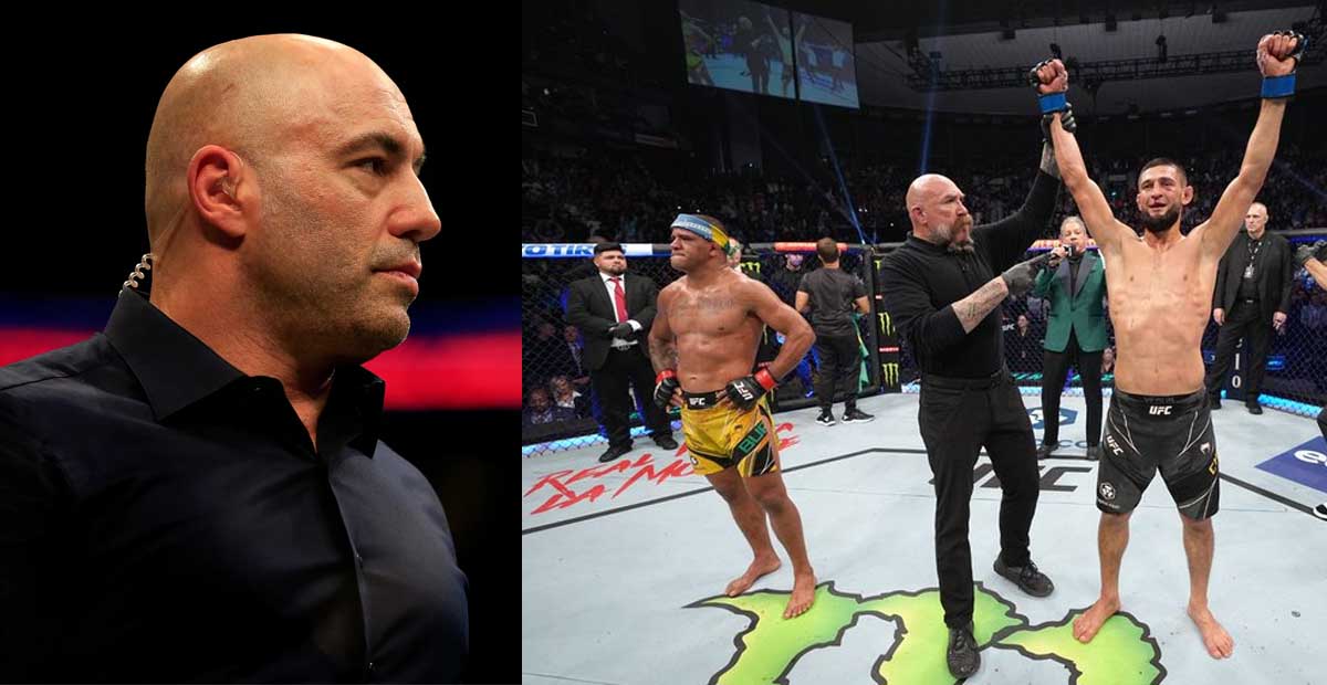 Joe Rogan explains what people learnt about Khamzat Chimaev after his UFC 273 victory over Gilbert Burns