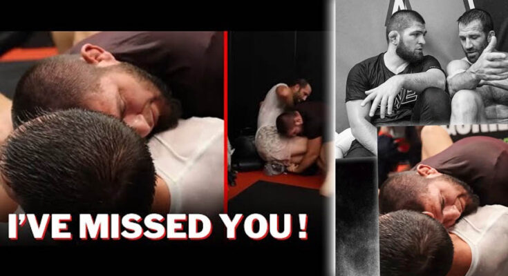 Khabib Nurmagomedov roasts former UFC champ Luke Rockhold in grappling session (VIDEO)