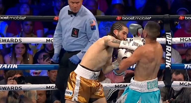 “Classy Knockout. Mohammed Ali’s grandson knocked out his opponent in the first round – you should definitely see this