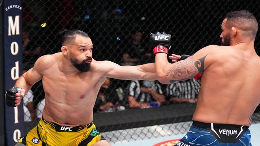 Professional fighters reacted to the fight Michel Pereira vs Santiago Ponzinibbio at UFC Vegas 55