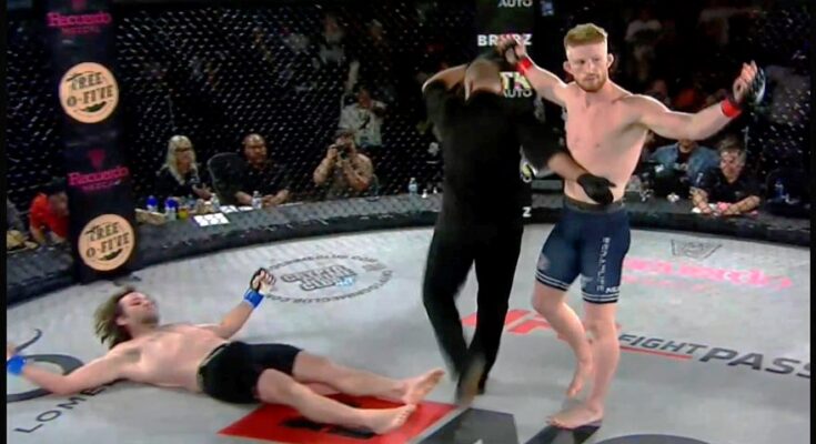Bo Nickal absolutely sleeps John Noland only 30 seconds into his pro MMA debut