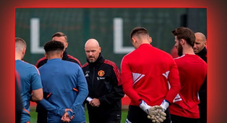 Erik ten Hag held his first training session at Manchester United