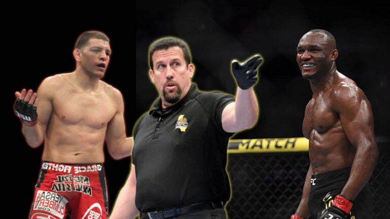 Kamaru Usman has reacted to John McCarthy’s latest bold claim that he would get “lit up” by Nick Diaz