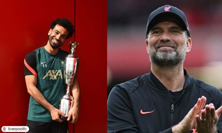 Liverpool manager Jurgen Klopp spoke about Mohamed Salah after Salah was named PFA Player of the Year