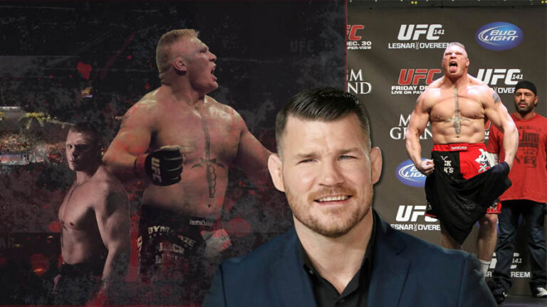 Michael Bisping recalls the WWE superstar’s Brock Lesnar time with the UFC