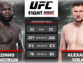 UFC Fight Night 207 Alexander Volkov vs. Jairzinho Rozenstruik - full card, how to watch and all details