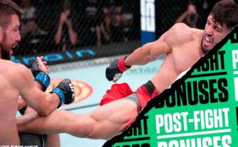 UFC Vegas 57 Tsarukyan vs. Gamrot - Highlights and bonuses of the evening