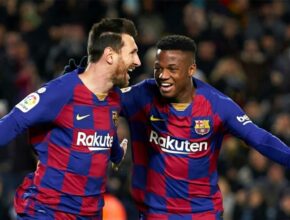 Barcelona winger Ansu Fati hopes PSG superstar Lionel Messi can seal Camp Nou return