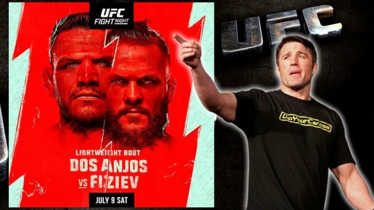 Chale Sonnen predicted the winner of the Rafael Dos Anjos vs. Rafael Fiziev fight at UFC on ESPN 39
