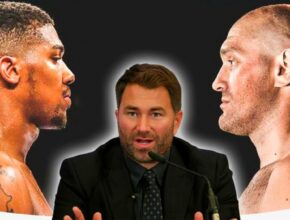 Eddie Hearn reacts to Tyson Fury's words about his willingness to fight Anthony Joshua for free
