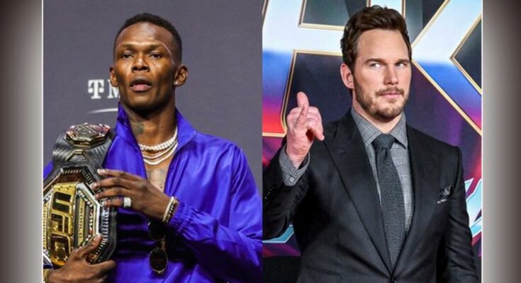 Hollywood star Chris Pratt embroiled in unlikely spat with UFC champ Israel Adesanya